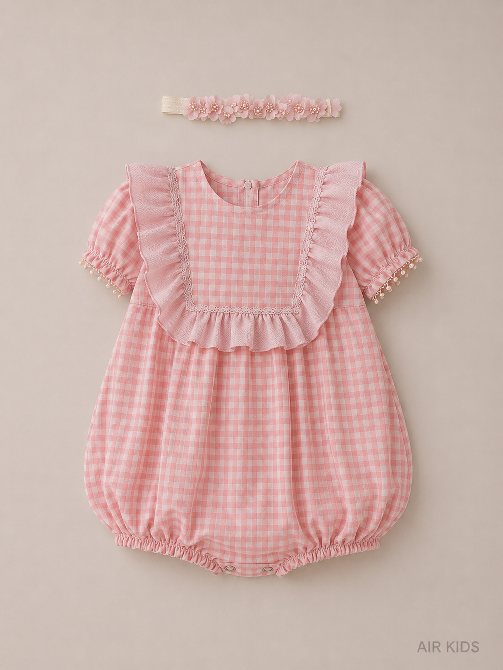 Vestido con Corona para Niña Micuquet 1164-24 Talla 2 Años