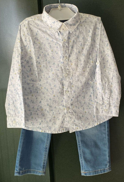 Conjunto de 2pza para Niño Puebla