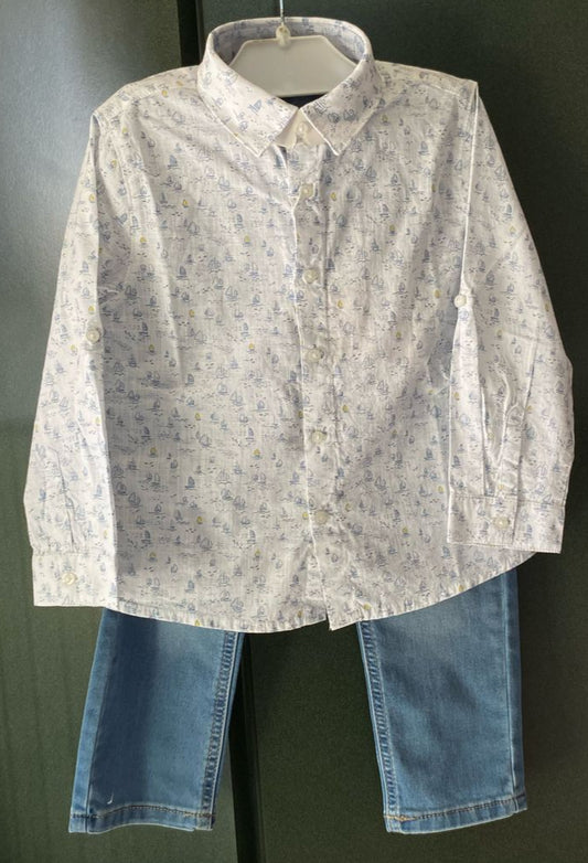 Conjunto de 2pza para Niño Puebla