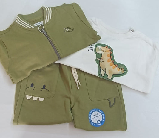Conjunto de 3pza para Niño Puebla