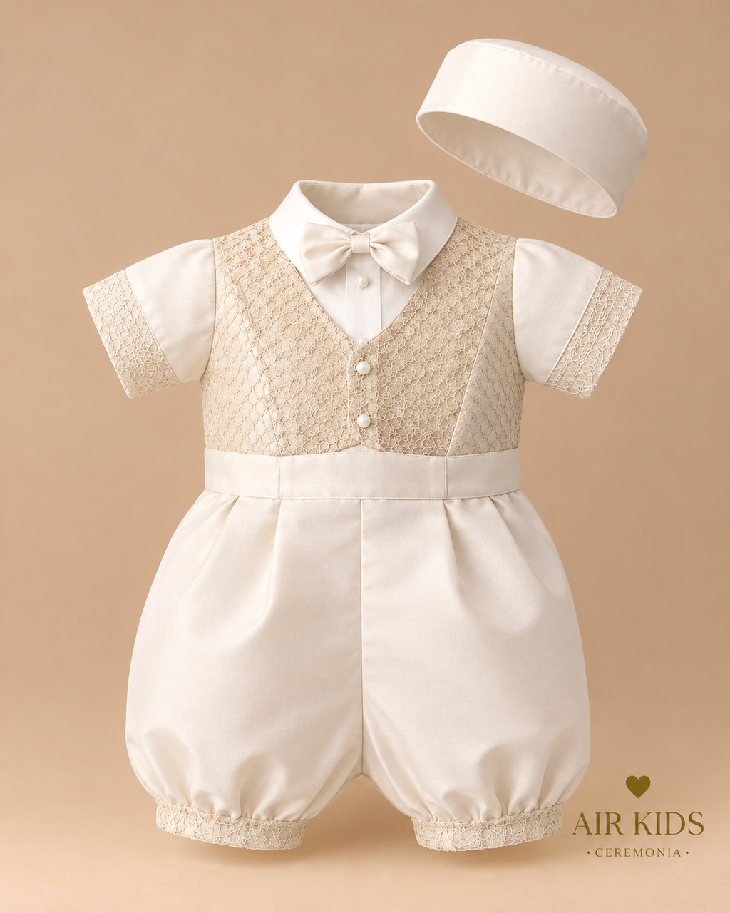 Traje de Bautizo Niño Didi 6594-24 Talla 24 Meses