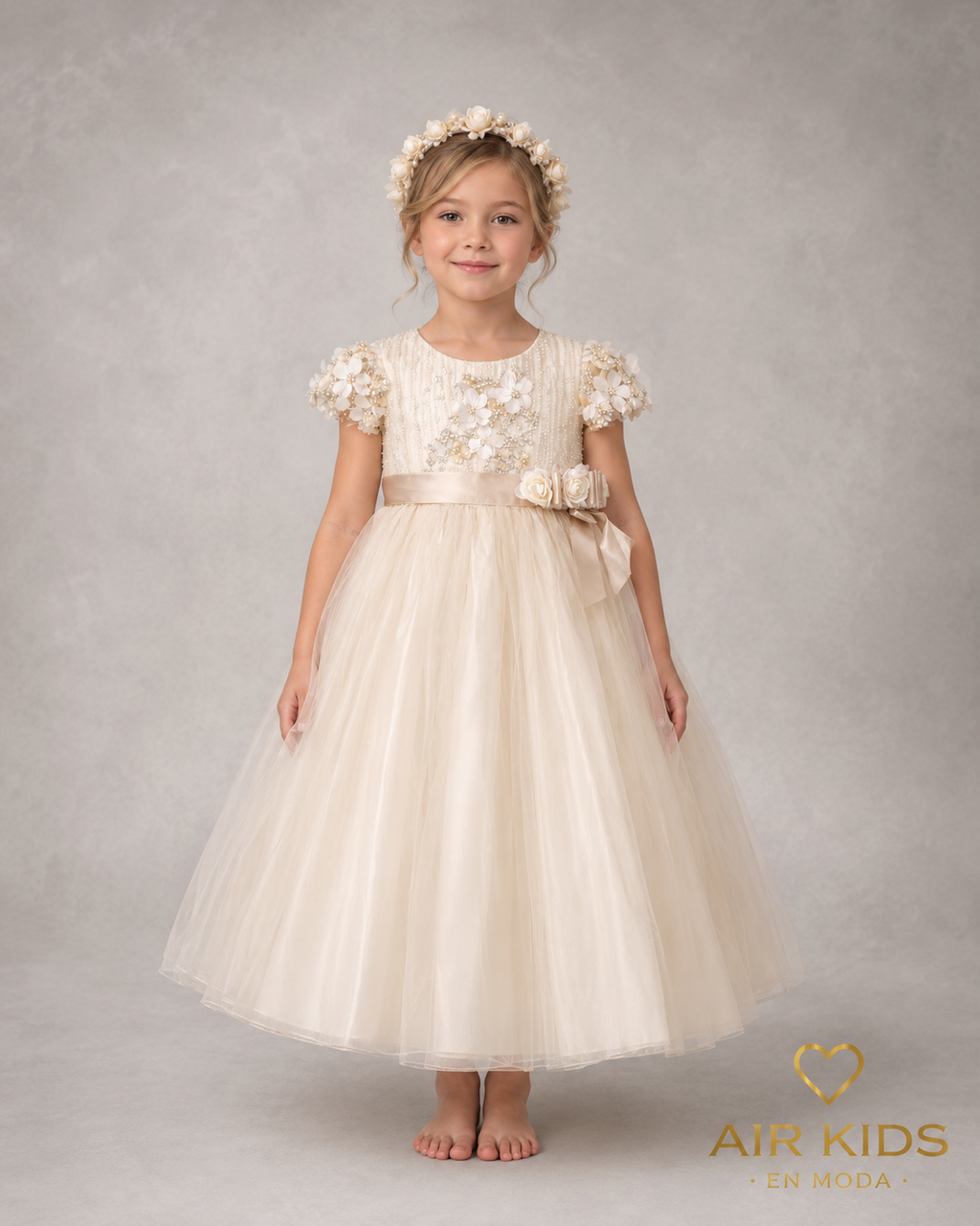 Vestido de fiesta para niña 