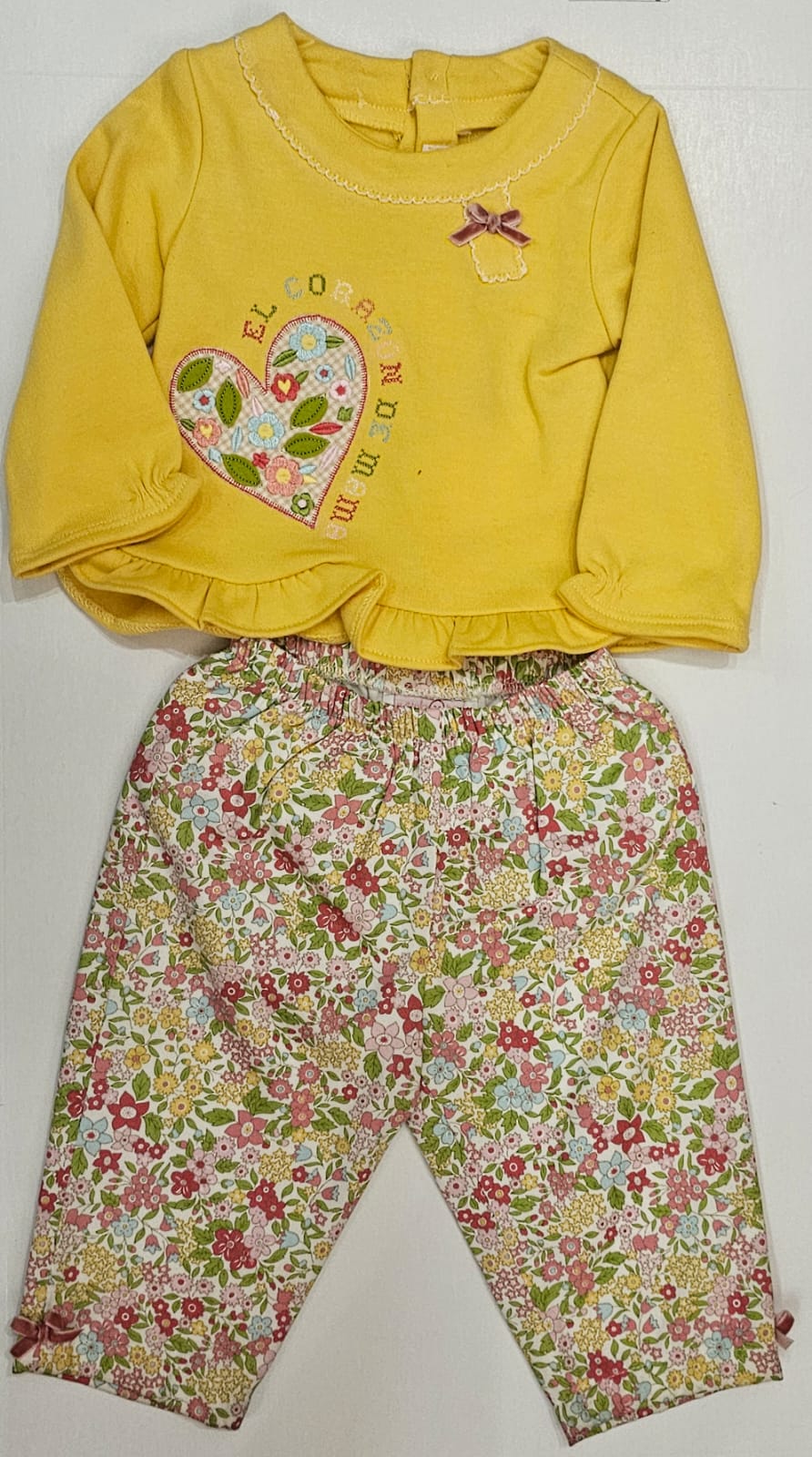 Conjunto de 2pza para Niña Puebla