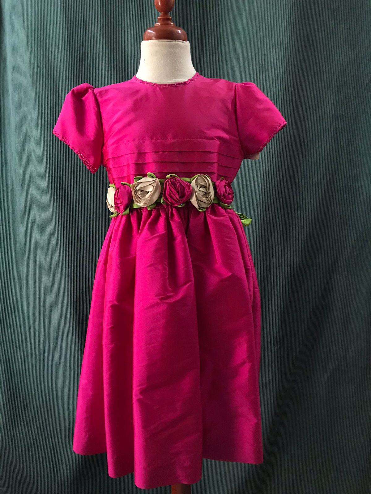 Vestido de Fiesta para Niña Ozi 9661 Talla 6 Años