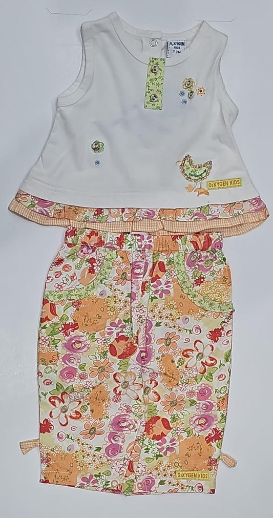 Conjunto de 2pza para Niña Puebla