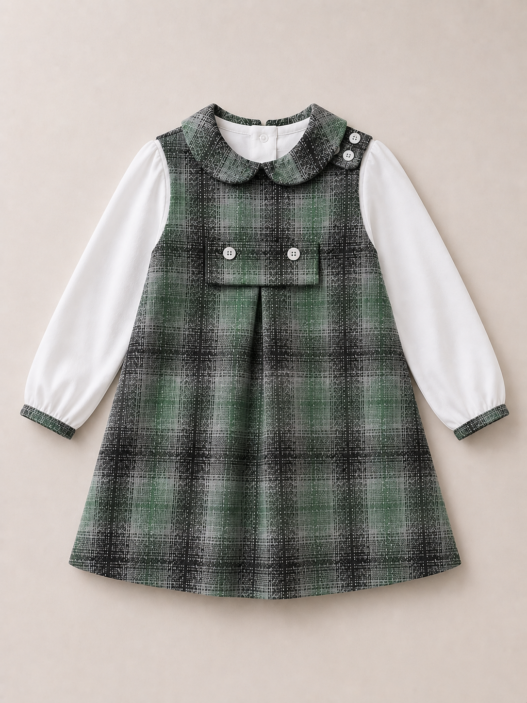 Vestido para Niña Micuquet 1207-24 Talla 24 Meses