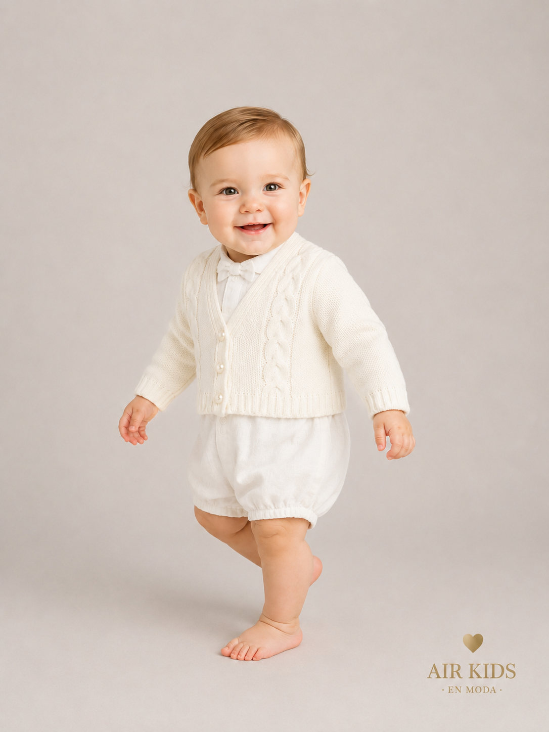 sueter de ceremonia para Niño Foque 1843-40 Talla 12 Meses
