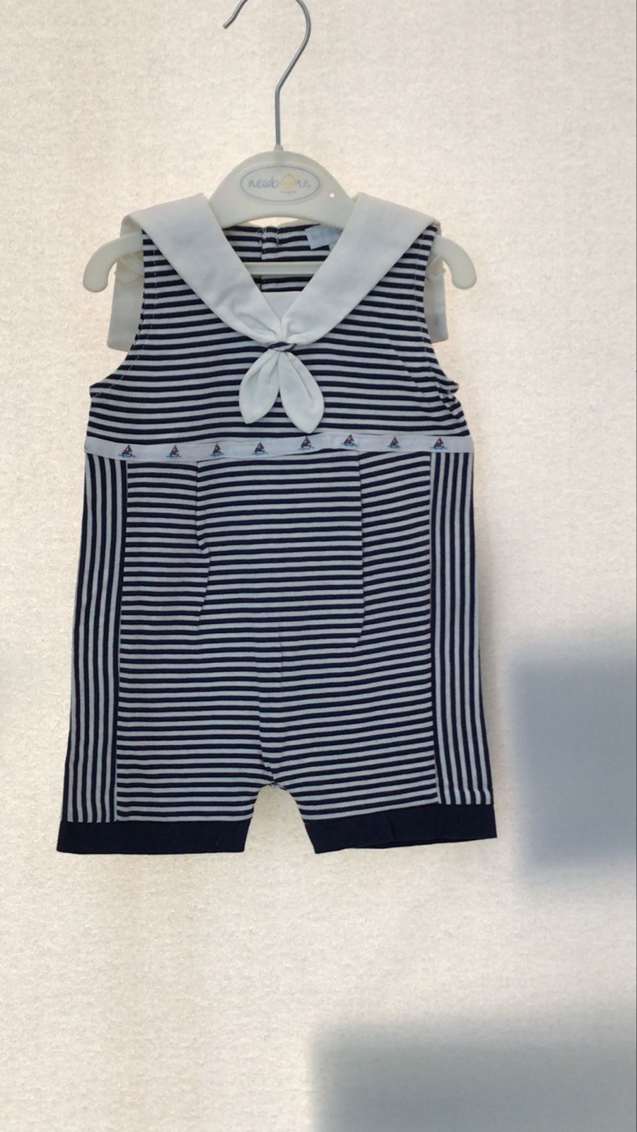 Mameluco para niño Le Top 2834-1 Talla 2-4 Meses