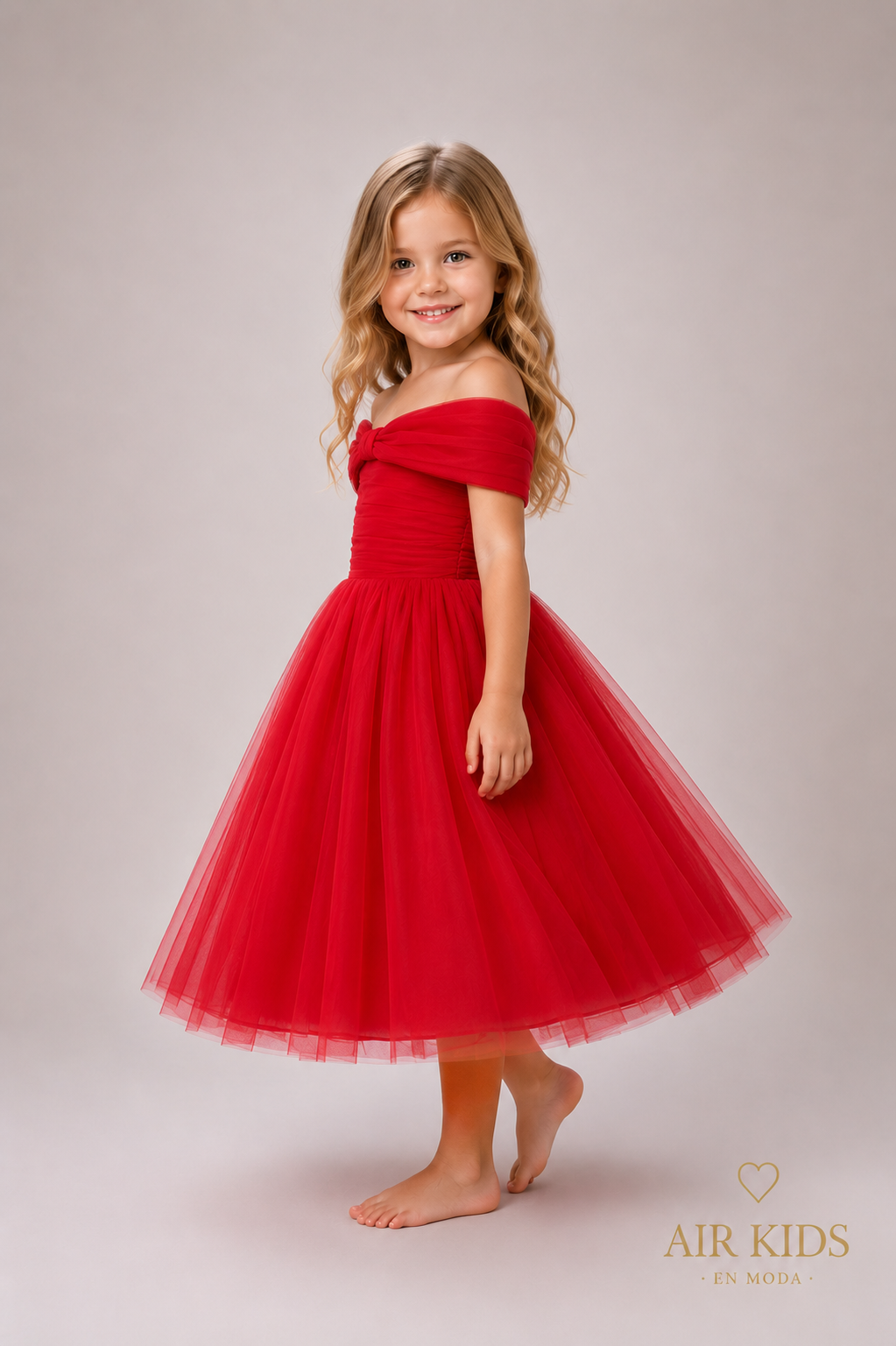 Vestido de Fiesta para Niña 24-523/1