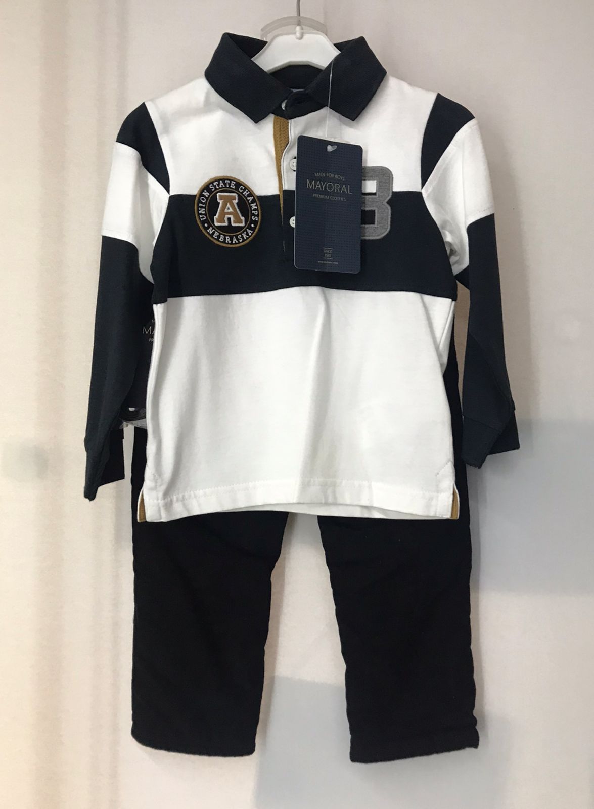 Conjunto de 2pza para Niño Puebla