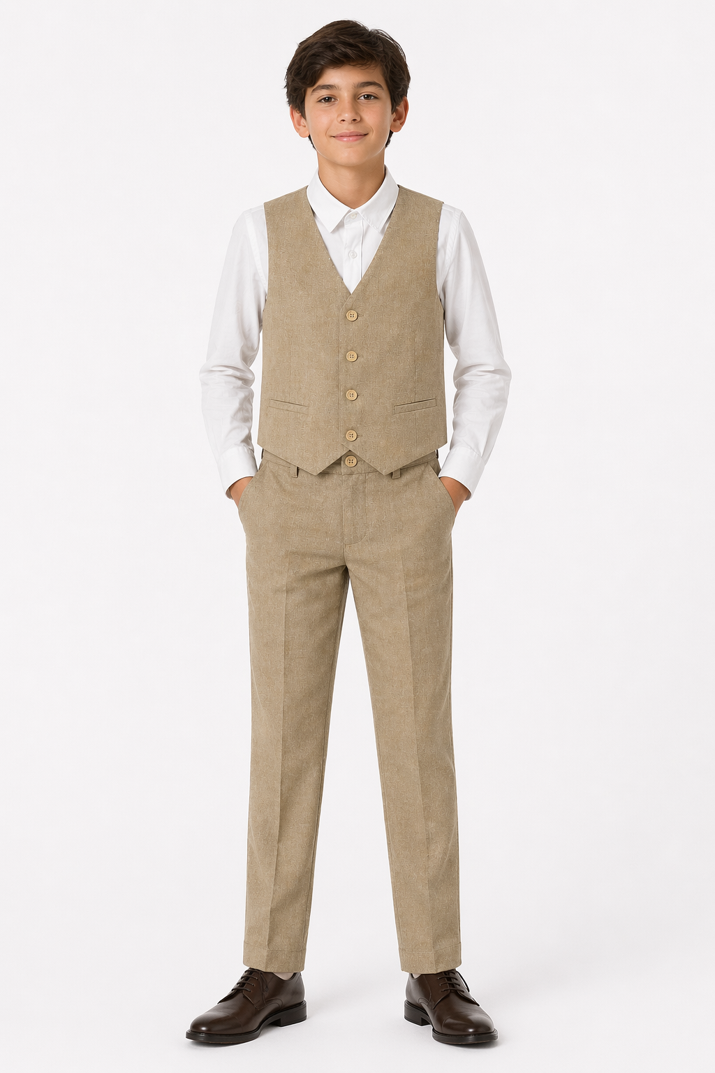 Conjunto para Niño 3 Piezas Zilerys 681900 Talla 12 Años