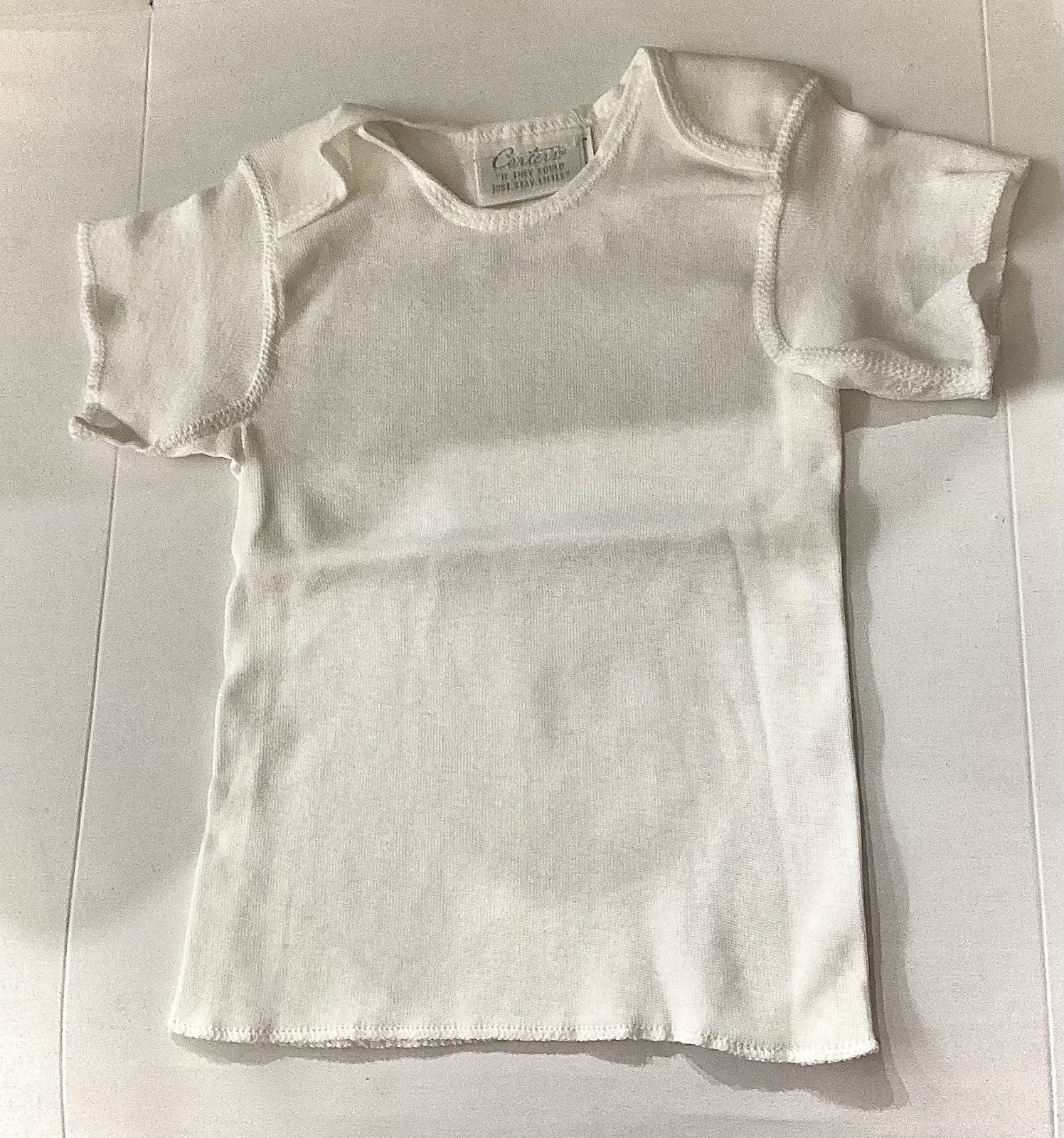 Camiseta Unisex Carter s  0054 Talla 0-3 meses