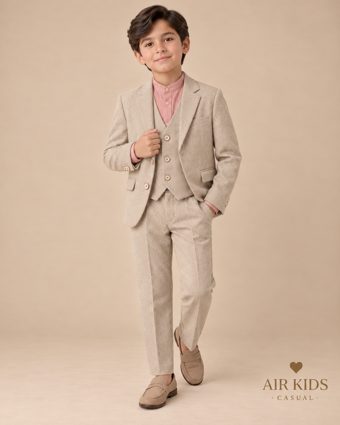 Traje de 4pza para Niño Mayoral 3417-54 Talla 2, 4 y 10 Años