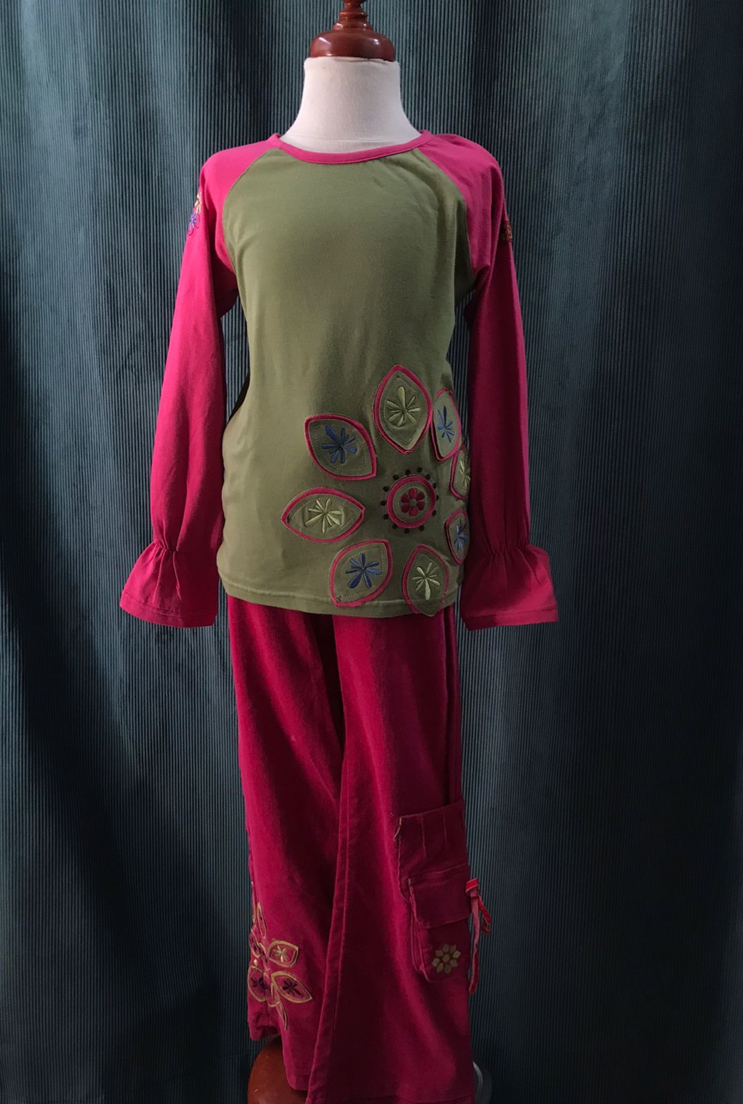 Conjunto para Niña Deux Par Deux G76-00 Talla 8 Años
