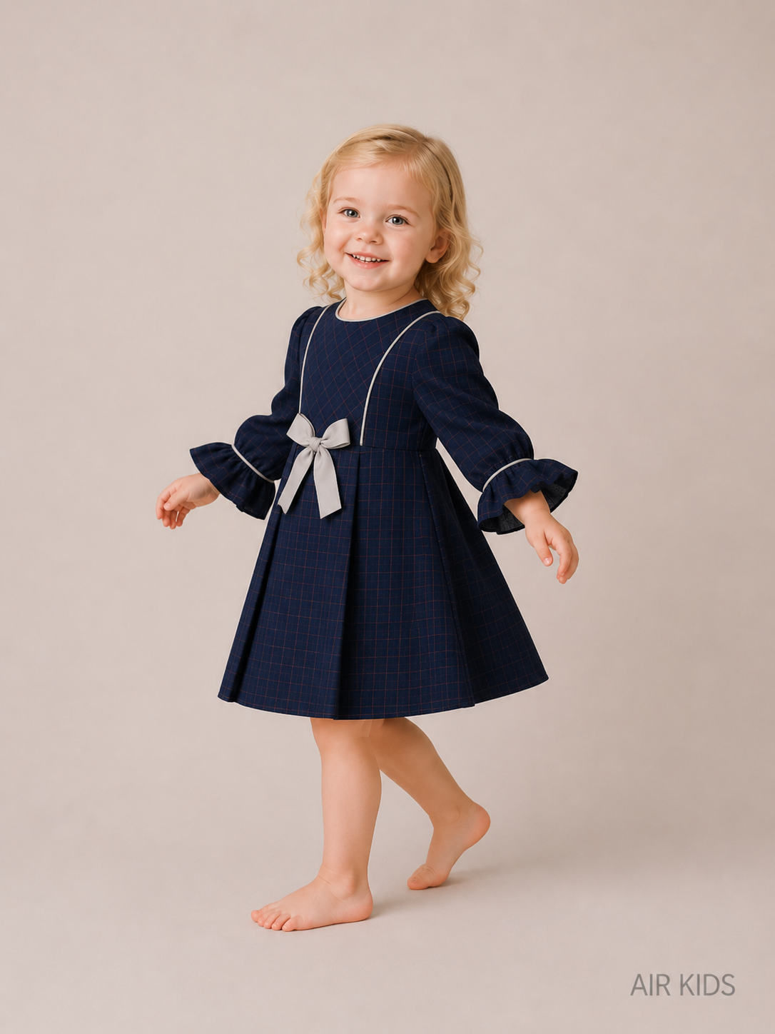 Vestido para Niña Micuquet 1195-24 Talla 24 Meses