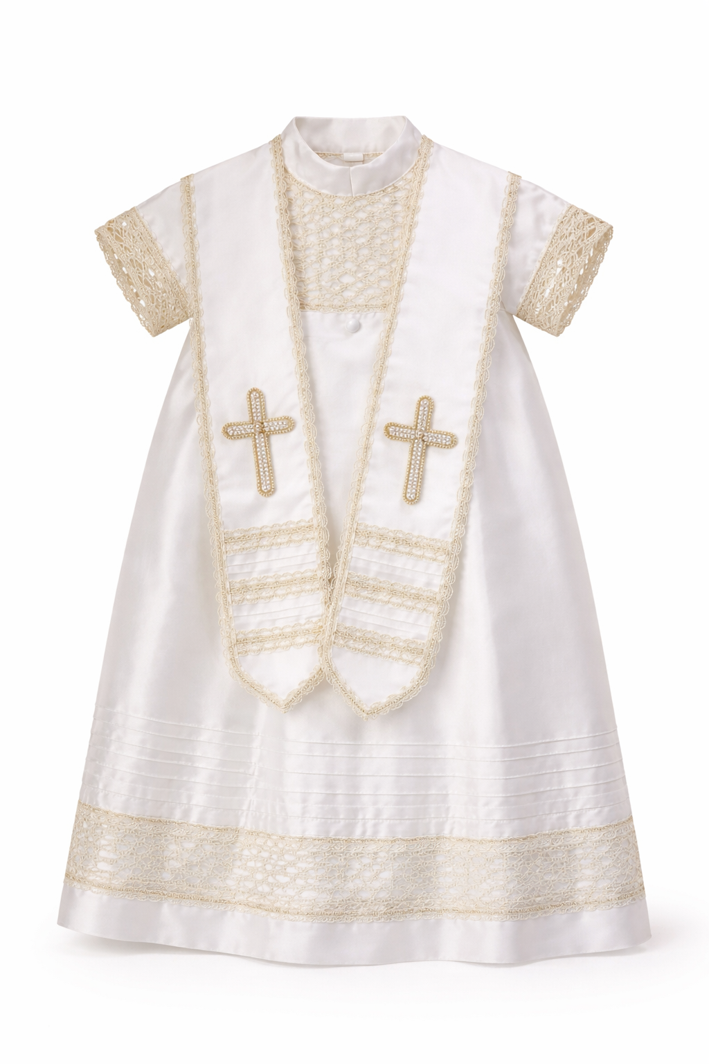 Ropon para Bautizo Niño Didi 7547-18 Talla 18 Meses