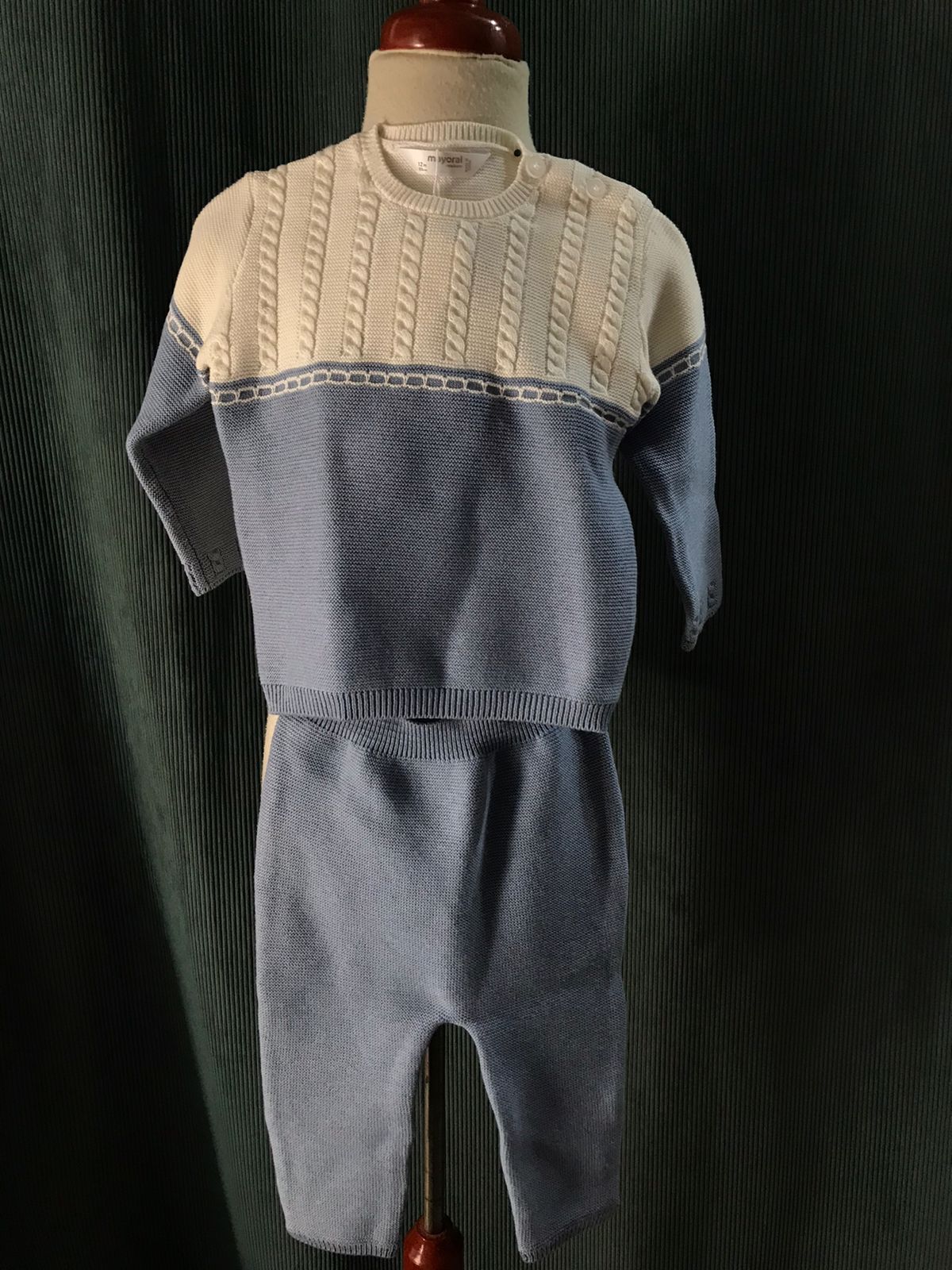 Conjunto de 2pza para Niño Mayoral 2509-41 Talla 6-9 Meses