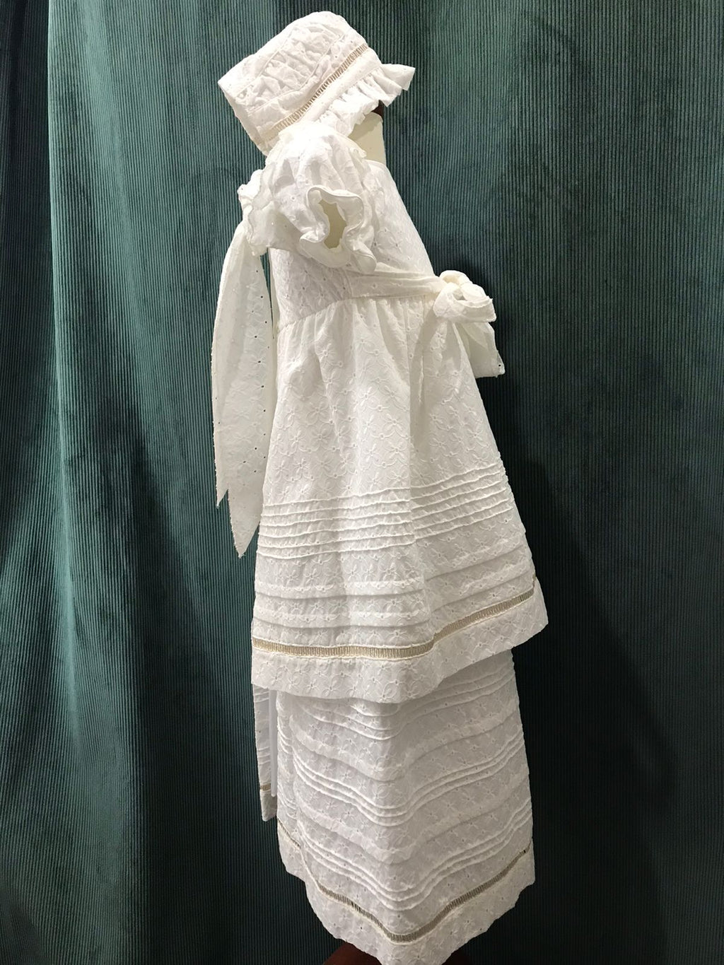 Ropon de Bautizo para Niña Didi 6408 Talla 24 Meses