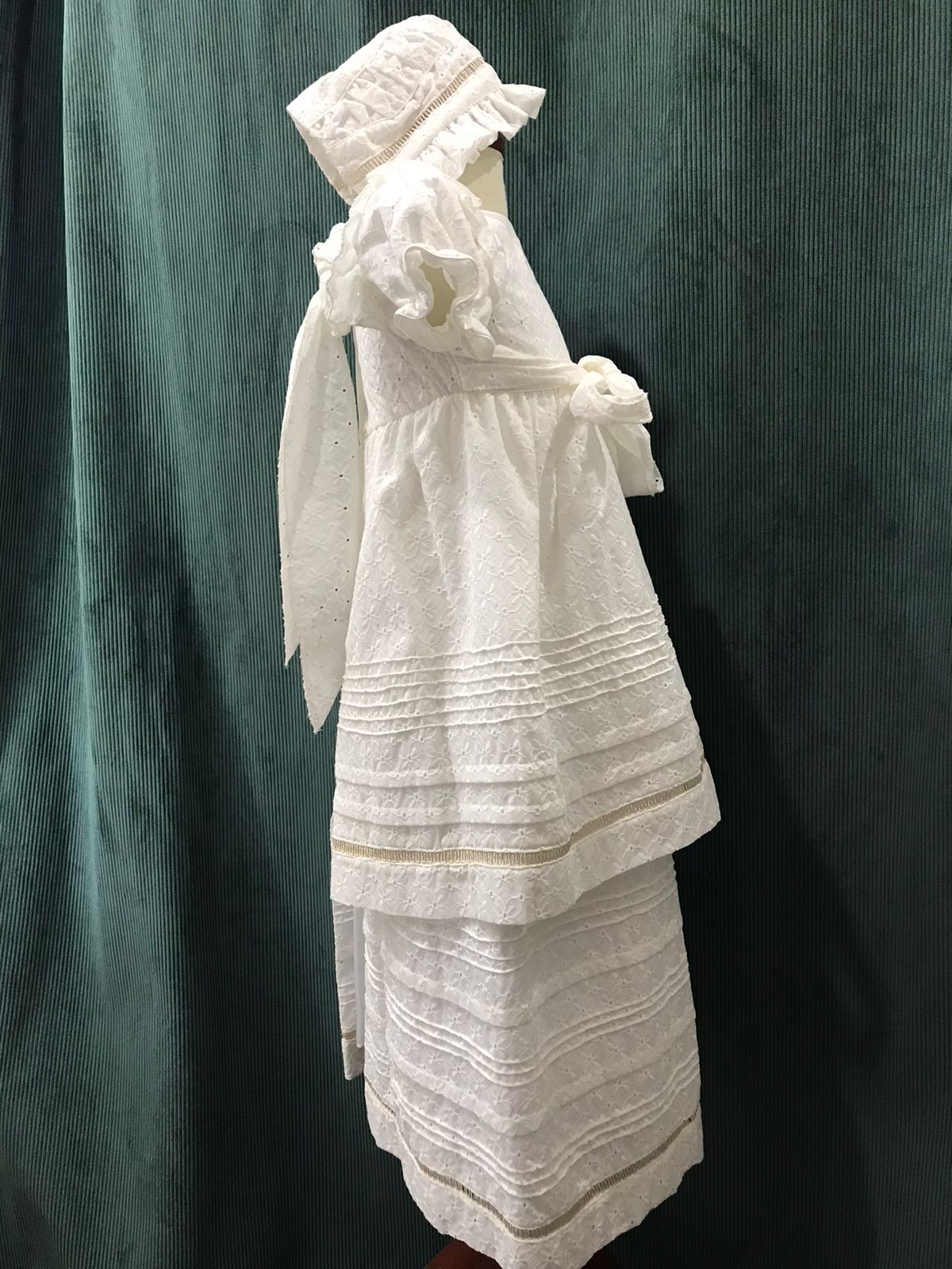 Ropon de Bautizo para Niña Didi 6408 Talla 24 Meses