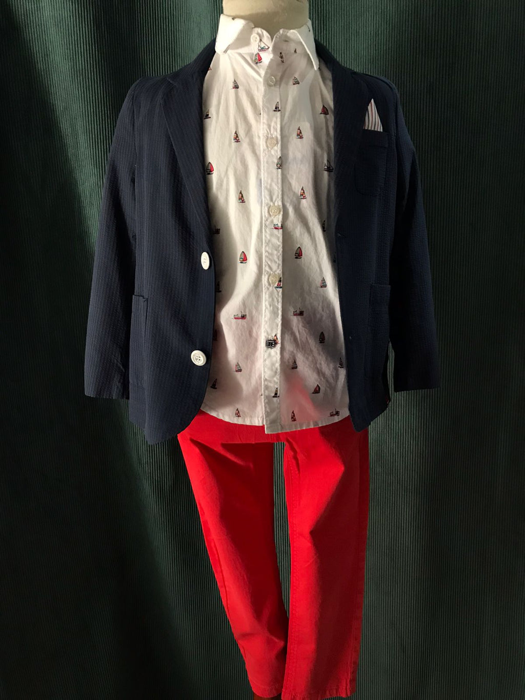 Conjunto para Niño 3 Piezas Mayoral 3137-78 Talla 4 Años