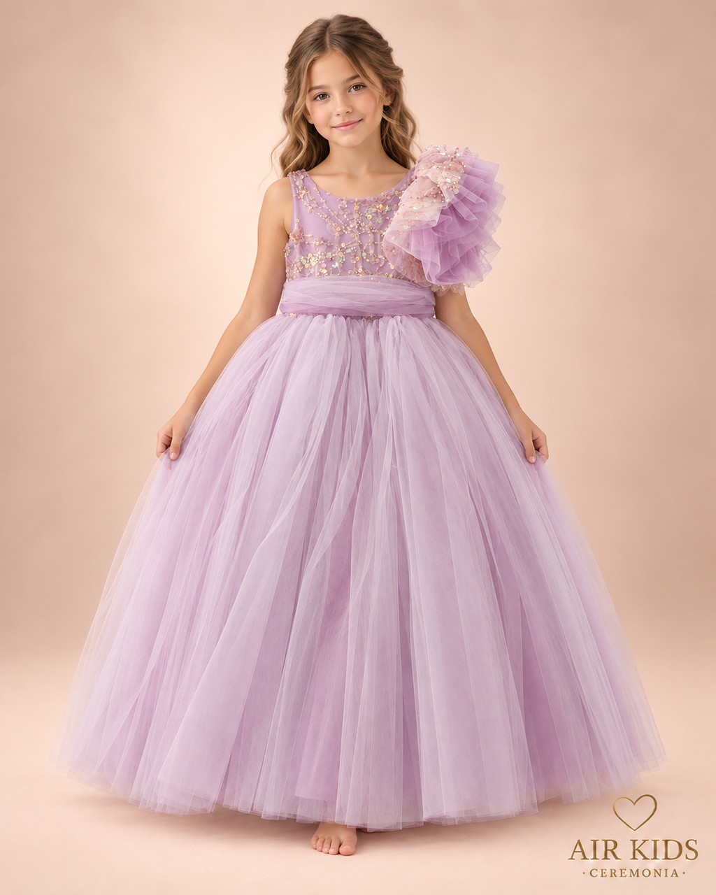 Vestido de Fiesta para Niña 24-502