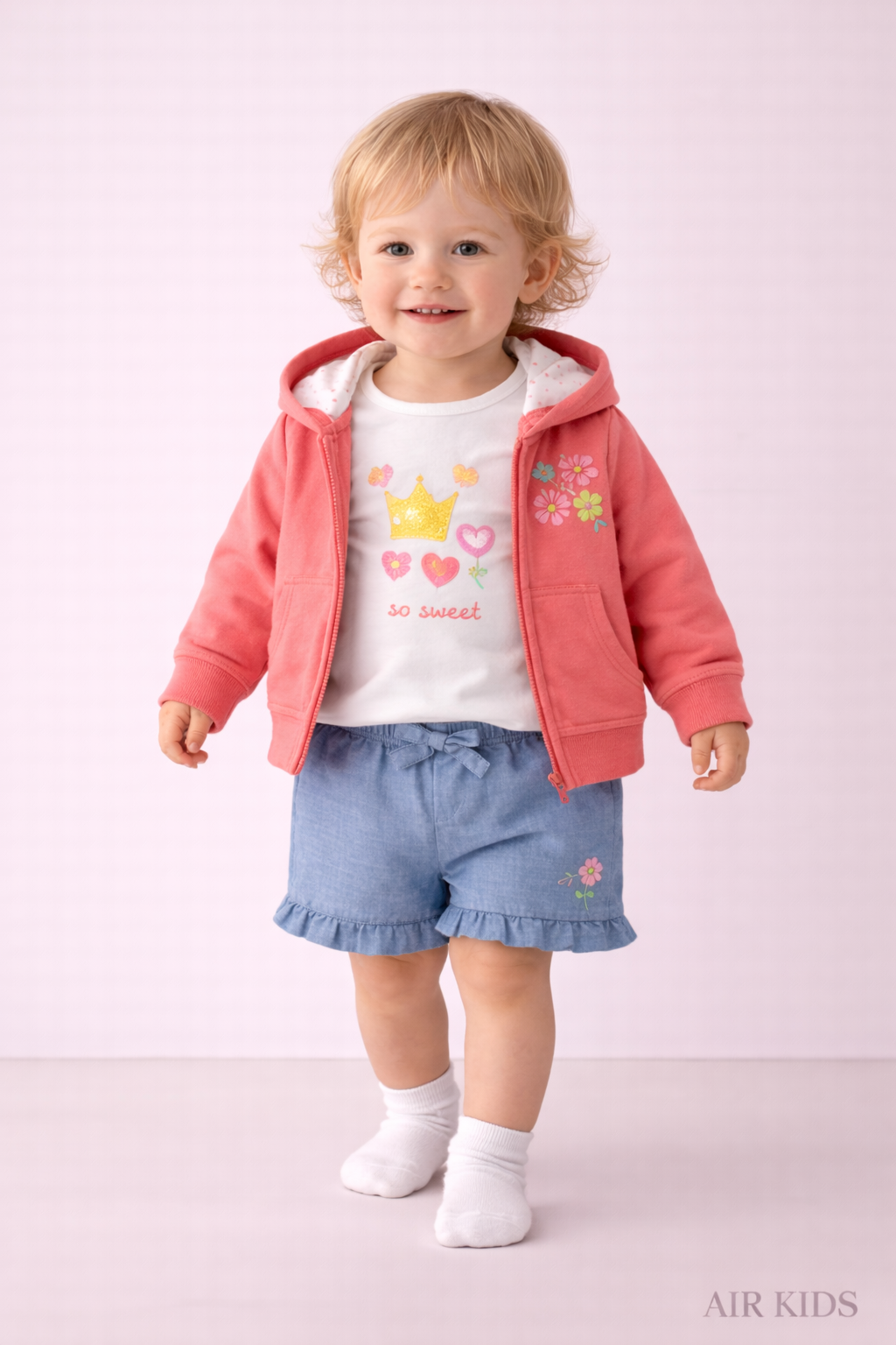 Conjunto de 3pza para Niña Mayoral 1066-12 Talla 1 Año