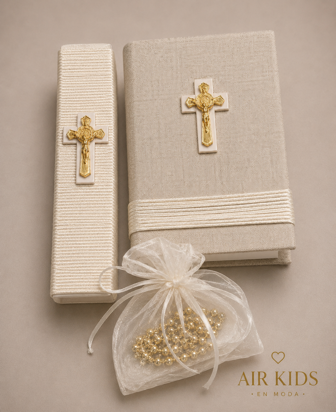 Kit de Primera Comunion Lili para Niño con Biblia 00229