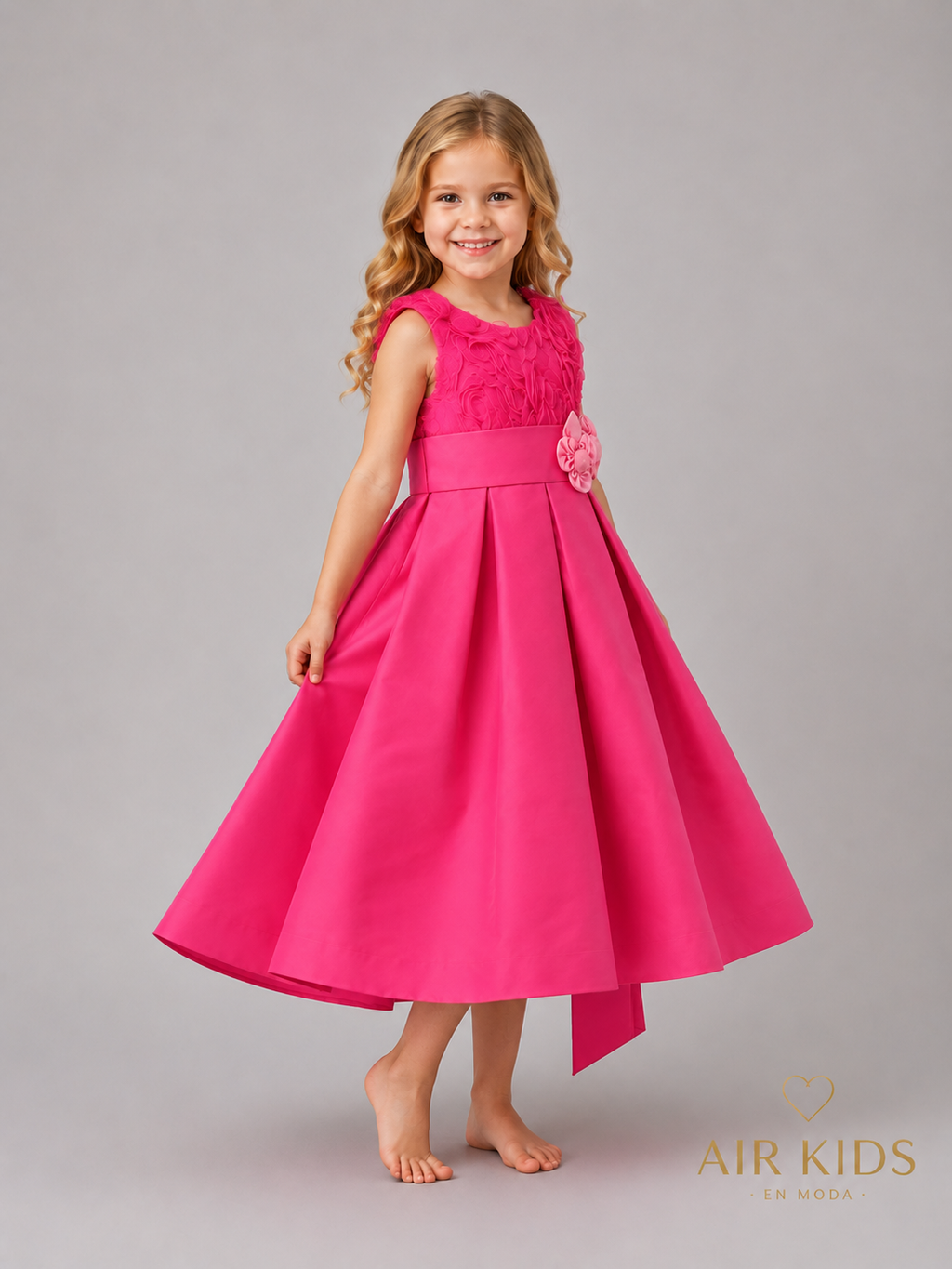 Vestido de Fiesta para Niña 13-101 Talla 3 Años