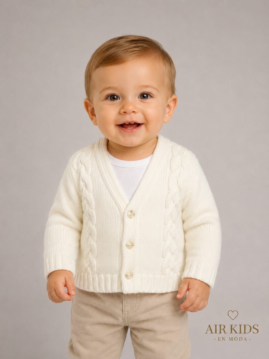 sueter de ceremonia para Niño Foque 1335-40 Talla 12 Meses