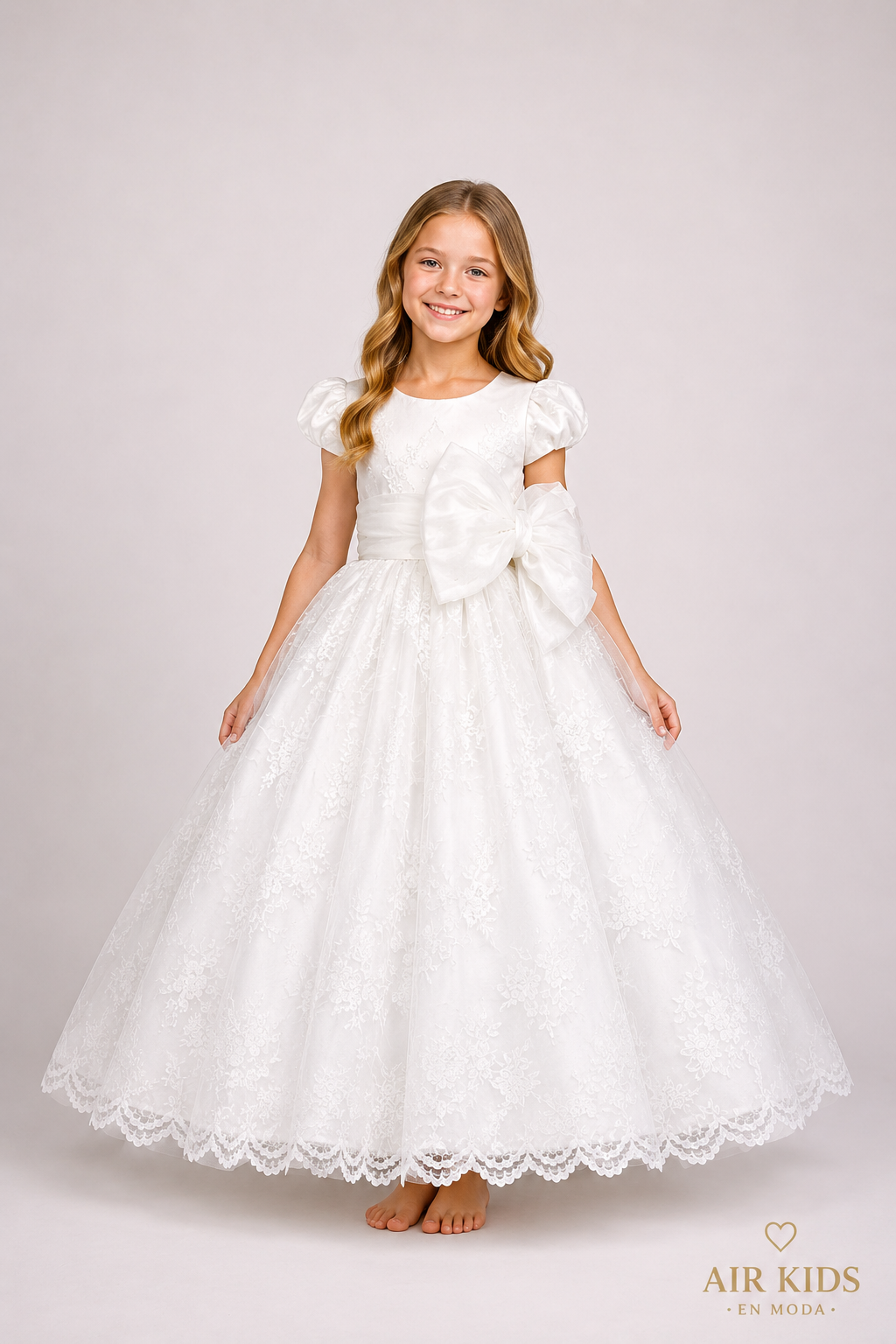 Vestido de presentacion para niña