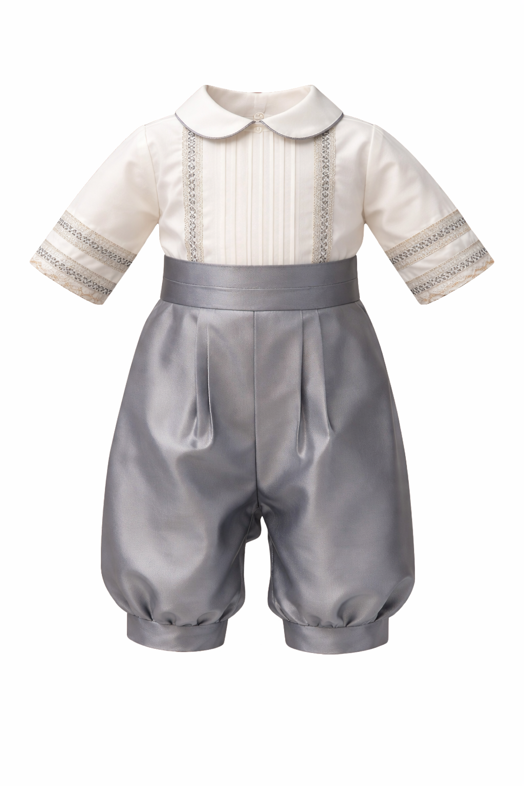 Ropón para Bautizo Niño 23-851 Talla 18 Meses