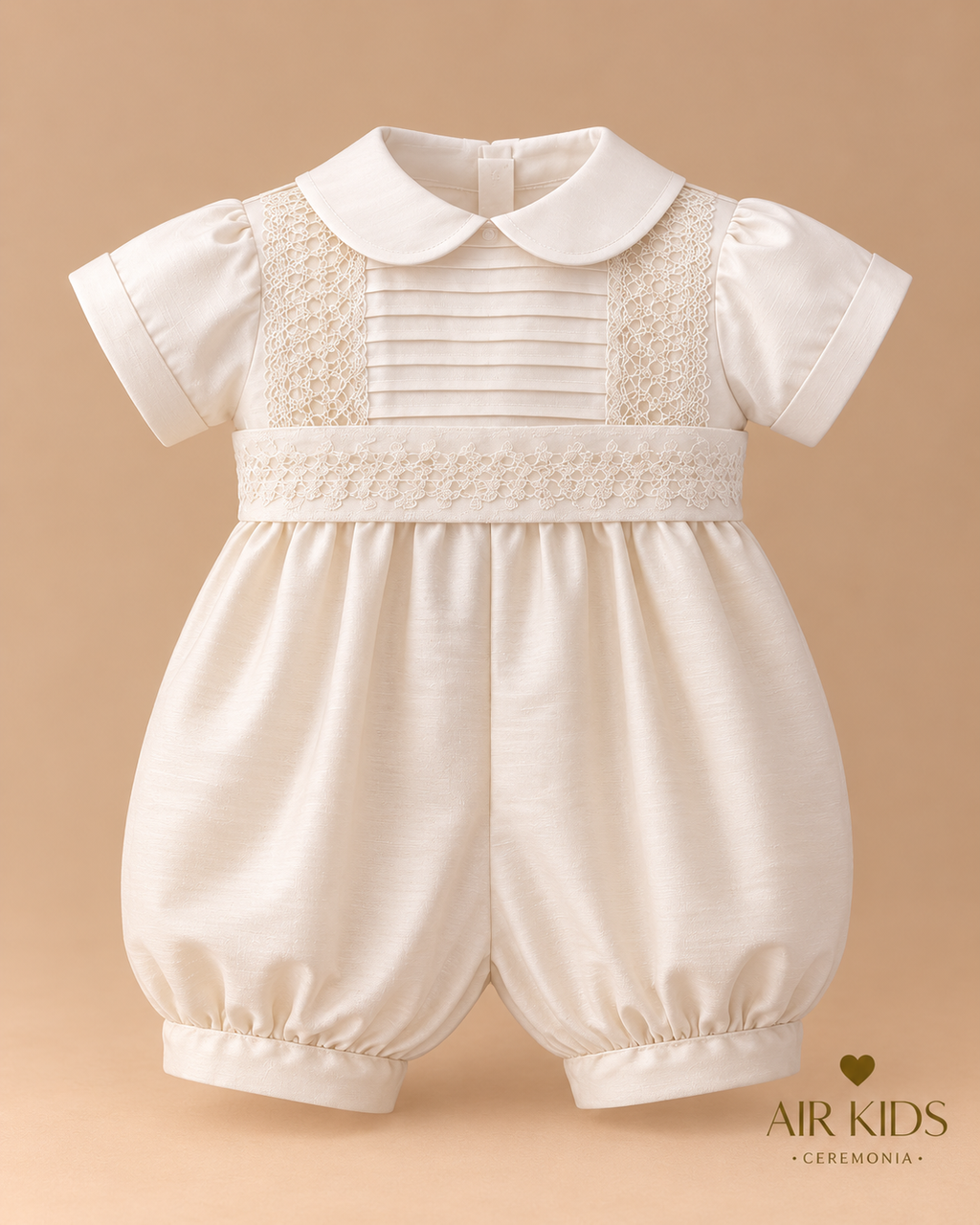 Traje de Bautizo Niño 04-757 Talla 12 Meses