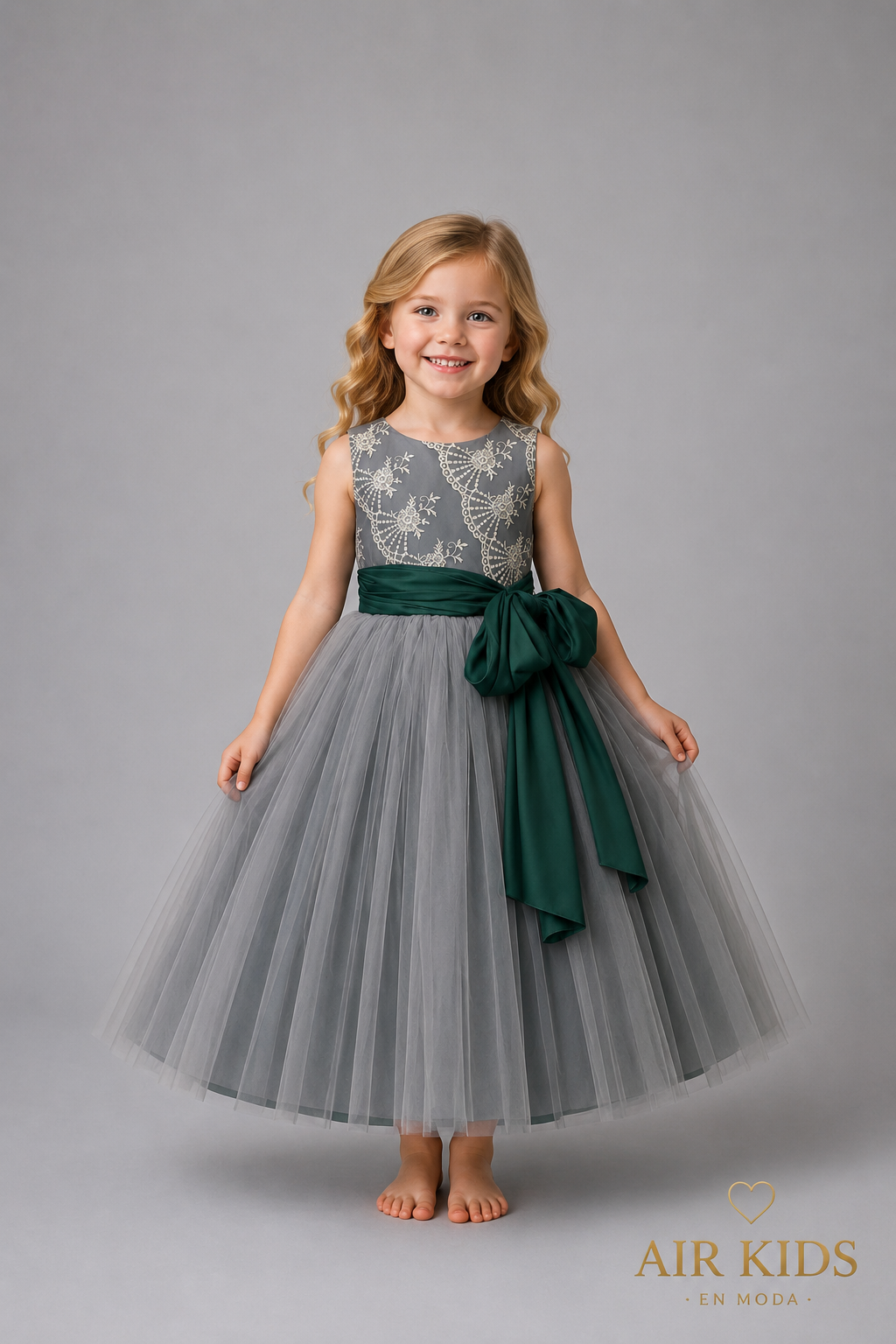 Vestido de Fiesta para Niña 24-516