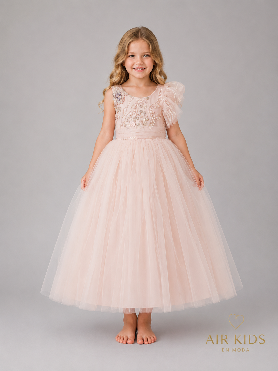Vestido de Fiesta para Niña 24-526
