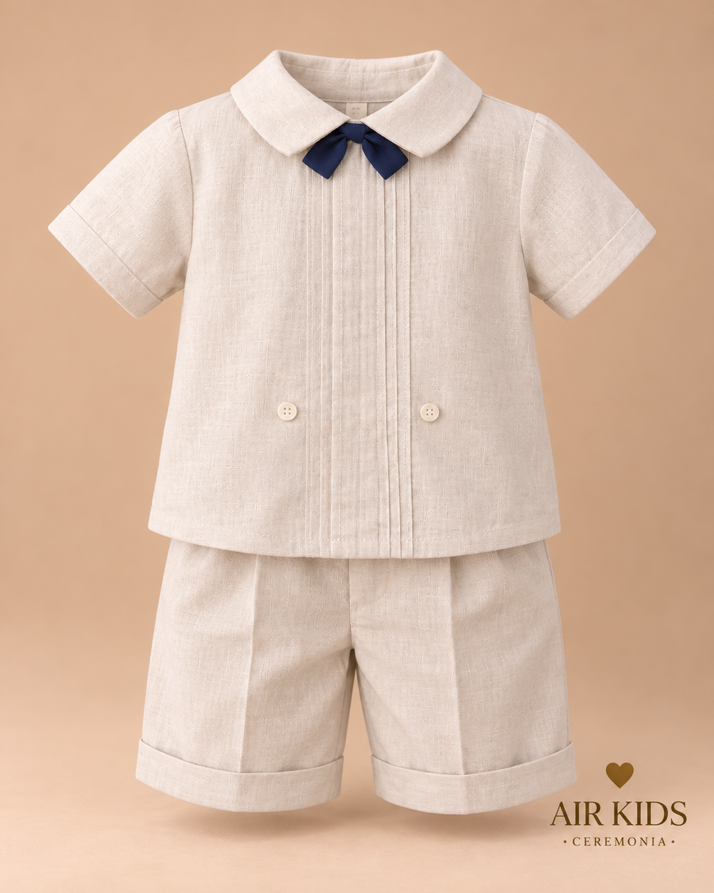 Traje para Bautizo Niño 001-01 Talla 3 Años