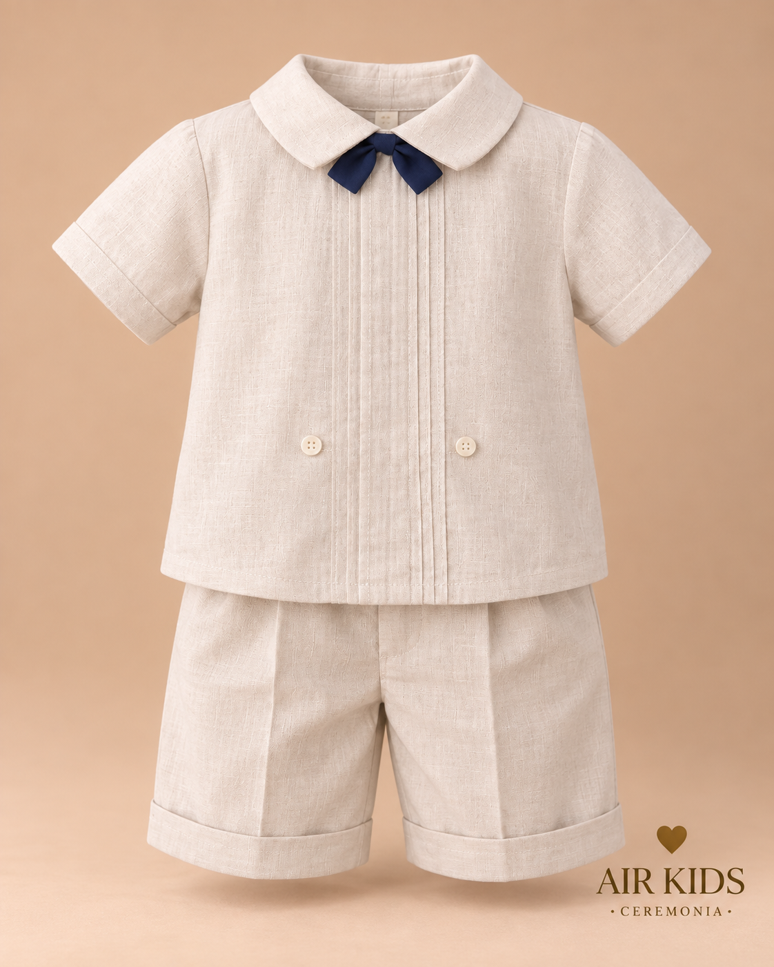 Traje para Bautizo Niño 001-01 Talla 3 Años