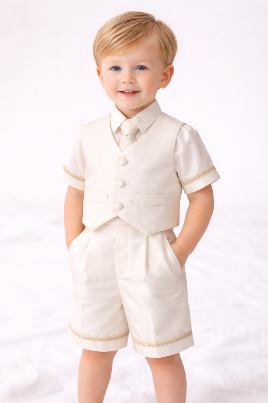 Traje para Bautizo Niño Didi 7535-2