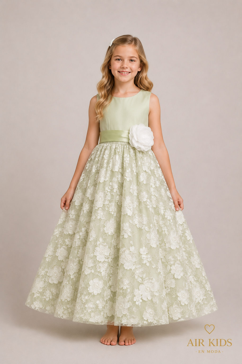 Vestido de Fiesta para Niña 25-010