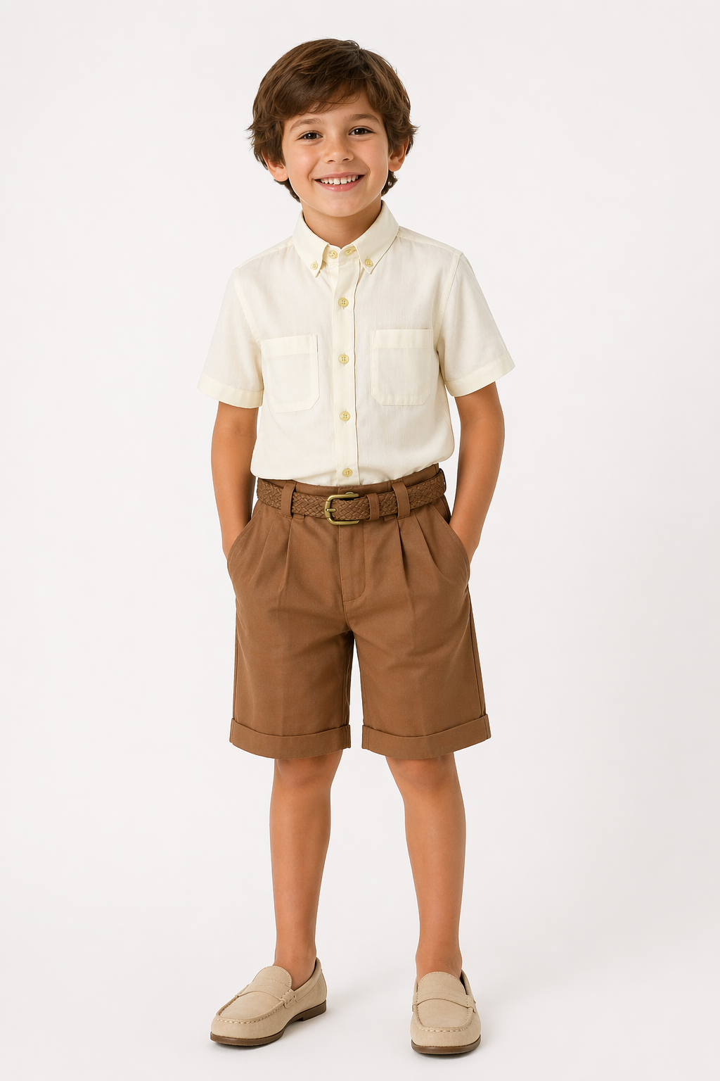Conjunto para Ceremonia Niño Pamela Mestre 506-60 Talla 6 Años