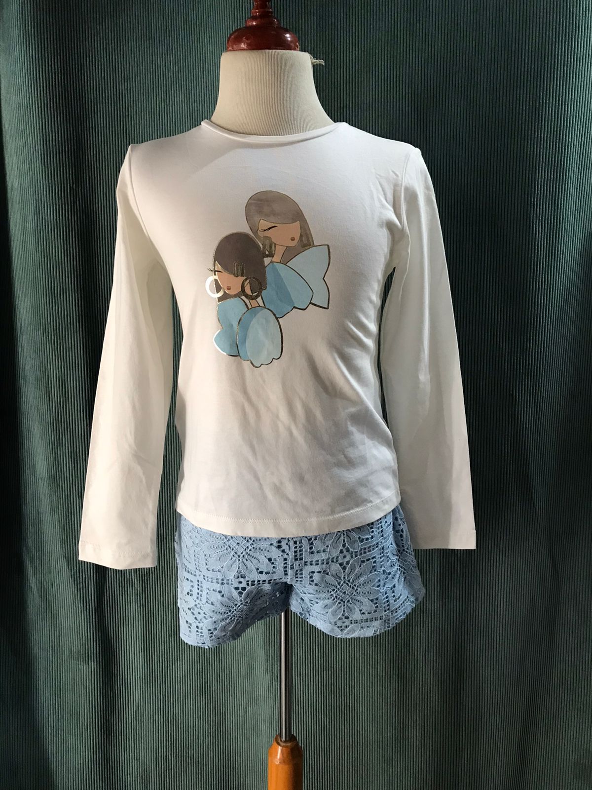 Conjunto de 3pza para Niña Mayoral 3016-45 Talla 8 Años
