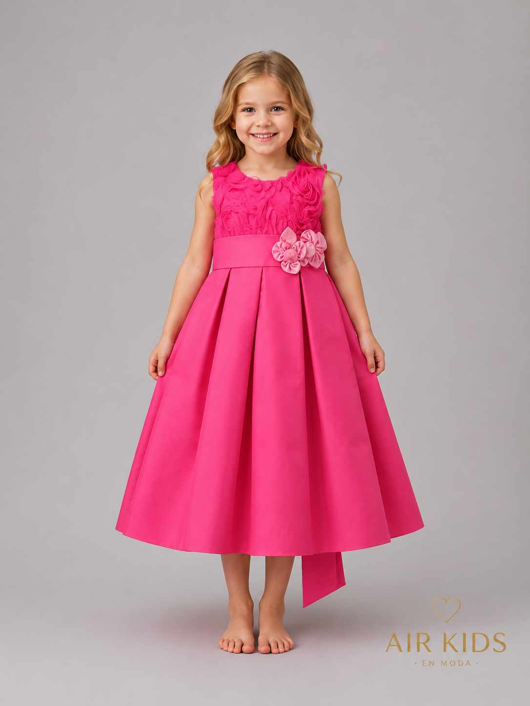 Vestido de Fiesta para Niña 13-101 Talla 3 Años