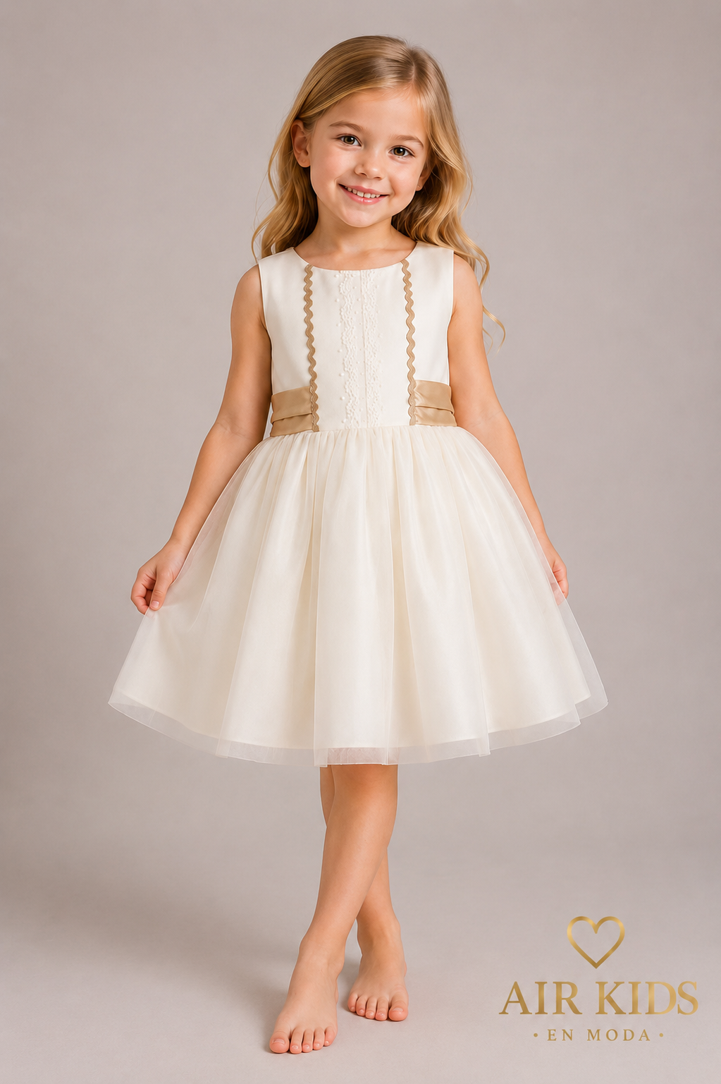 Vestido de fiesta para niña 729V