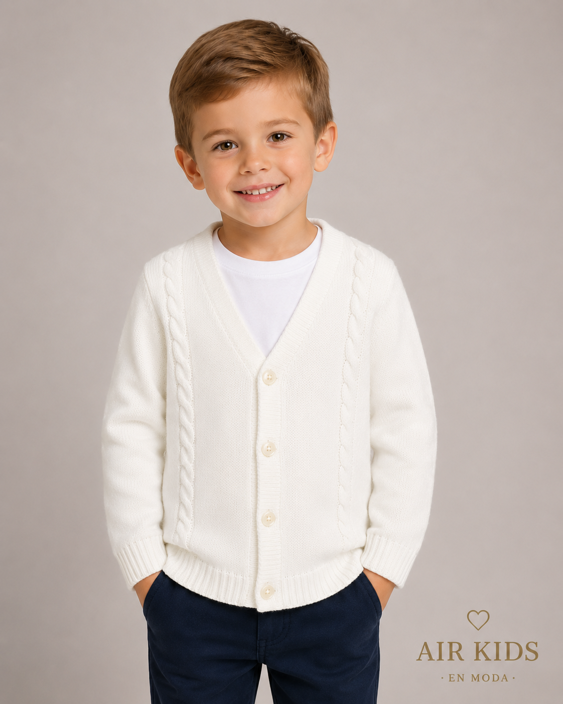sueter de ceremonia para Niño Foque 3202-40 Talla 4 Años