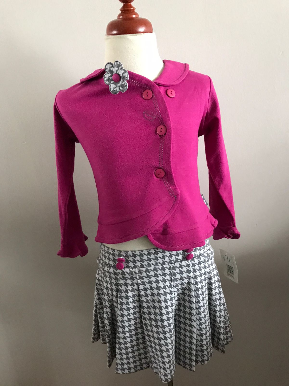 Conjunto 2pz para Niña Le Top 4443 Talla 4 años