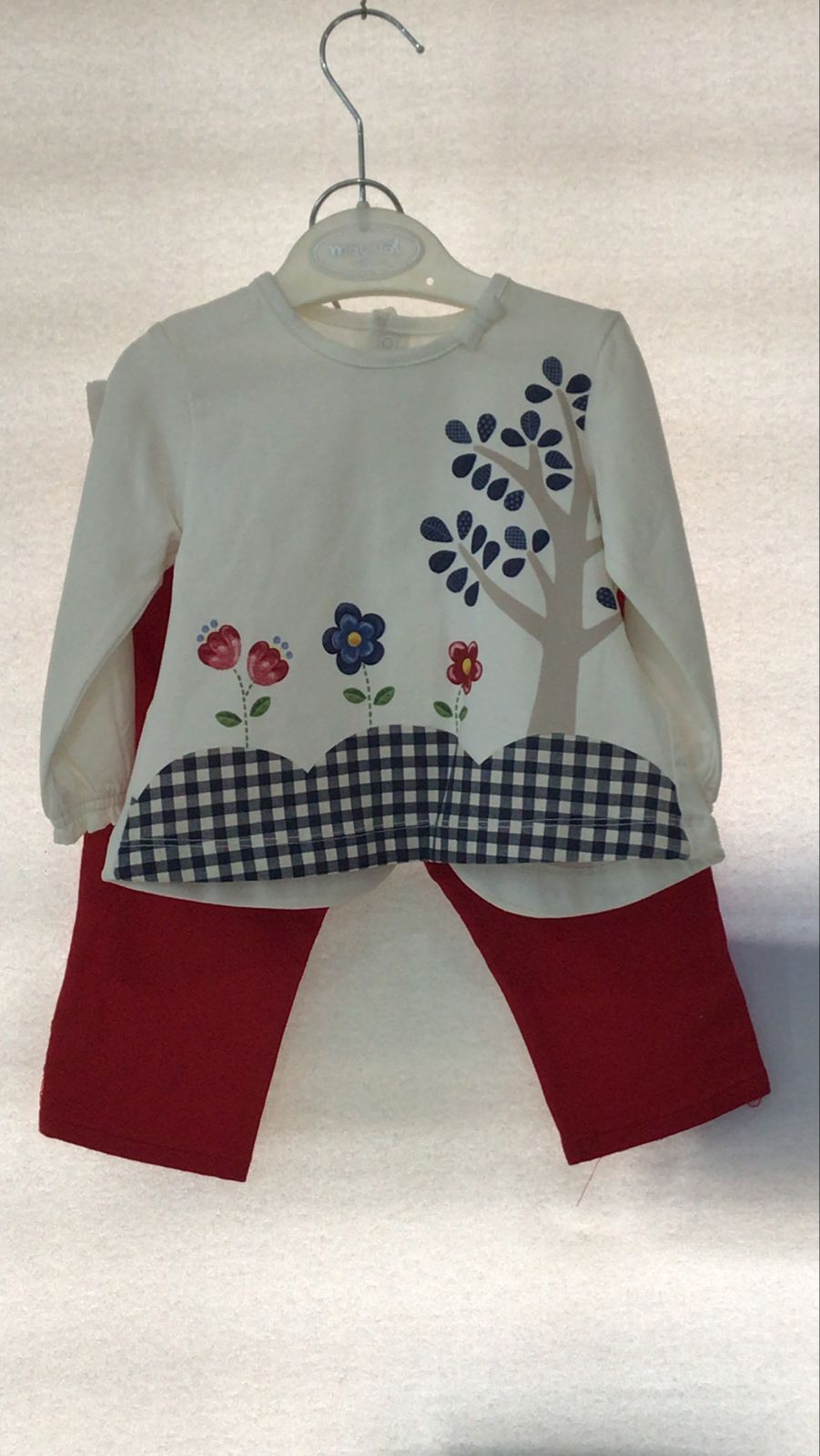 Conjunto de 2pza para Niña Mayoral 597-36 Talla 4-6 Meses