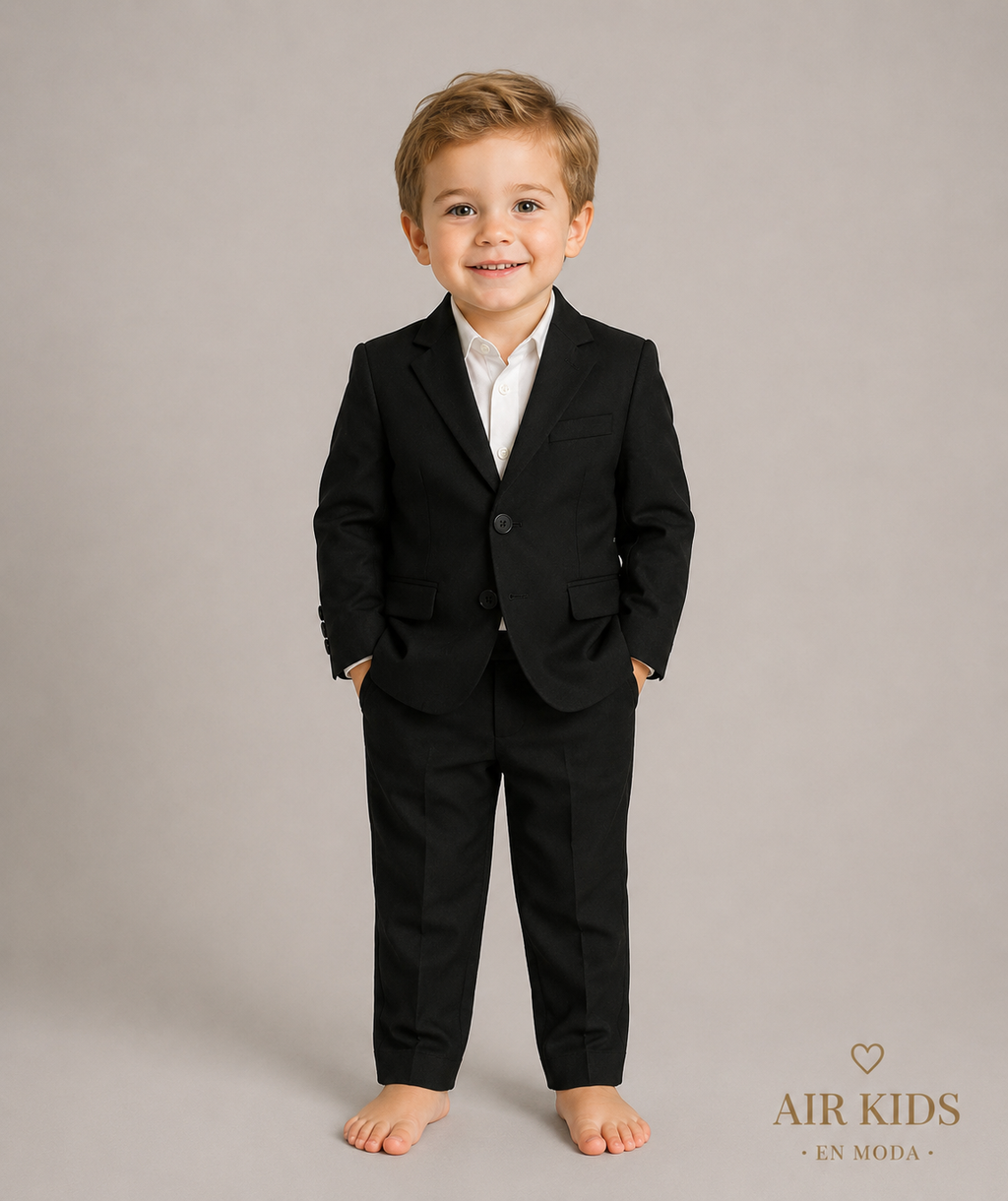 Smokin para Niño 2 pza Zilerys Negro 221510 Talla 3 años