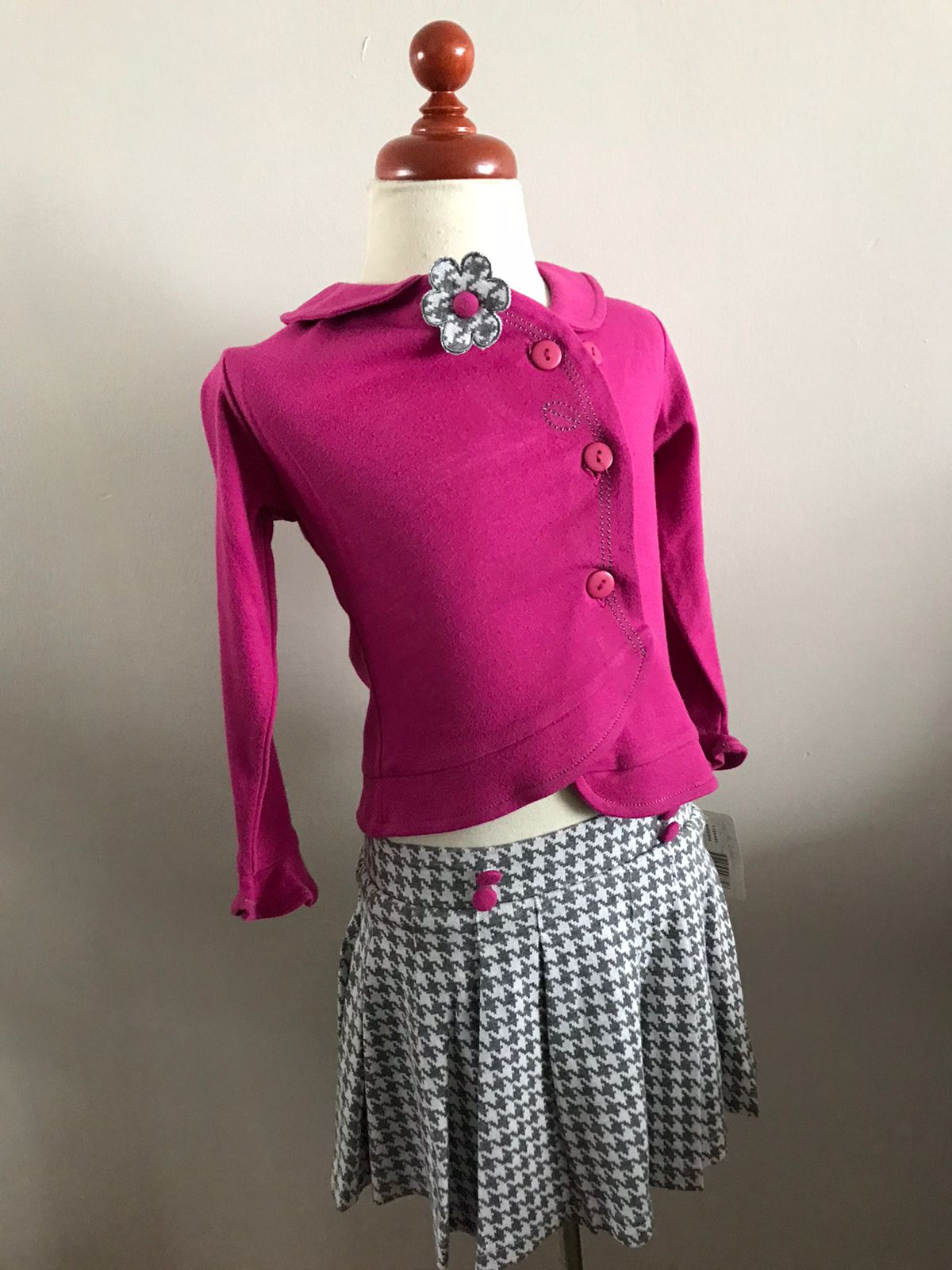 Conjunto 2pz para Niña Le Top 4443 Talla 4 años