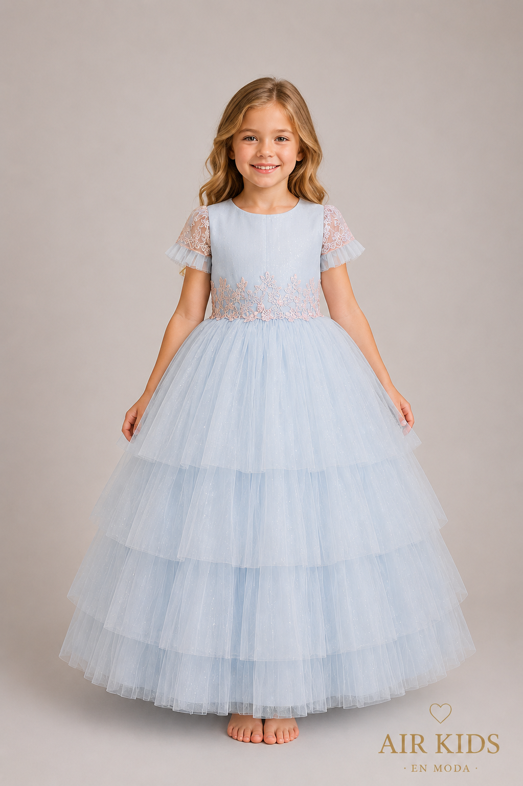 Vestido de fiesta para niña