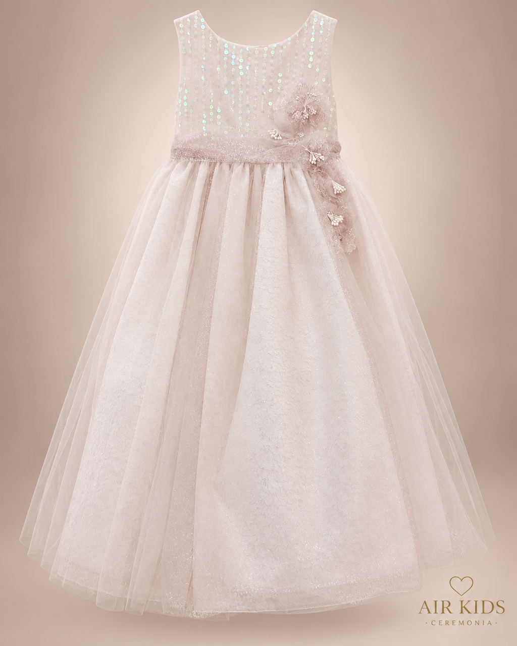Vestido de Fiesta para Niña 22-003 Talla 3 Años