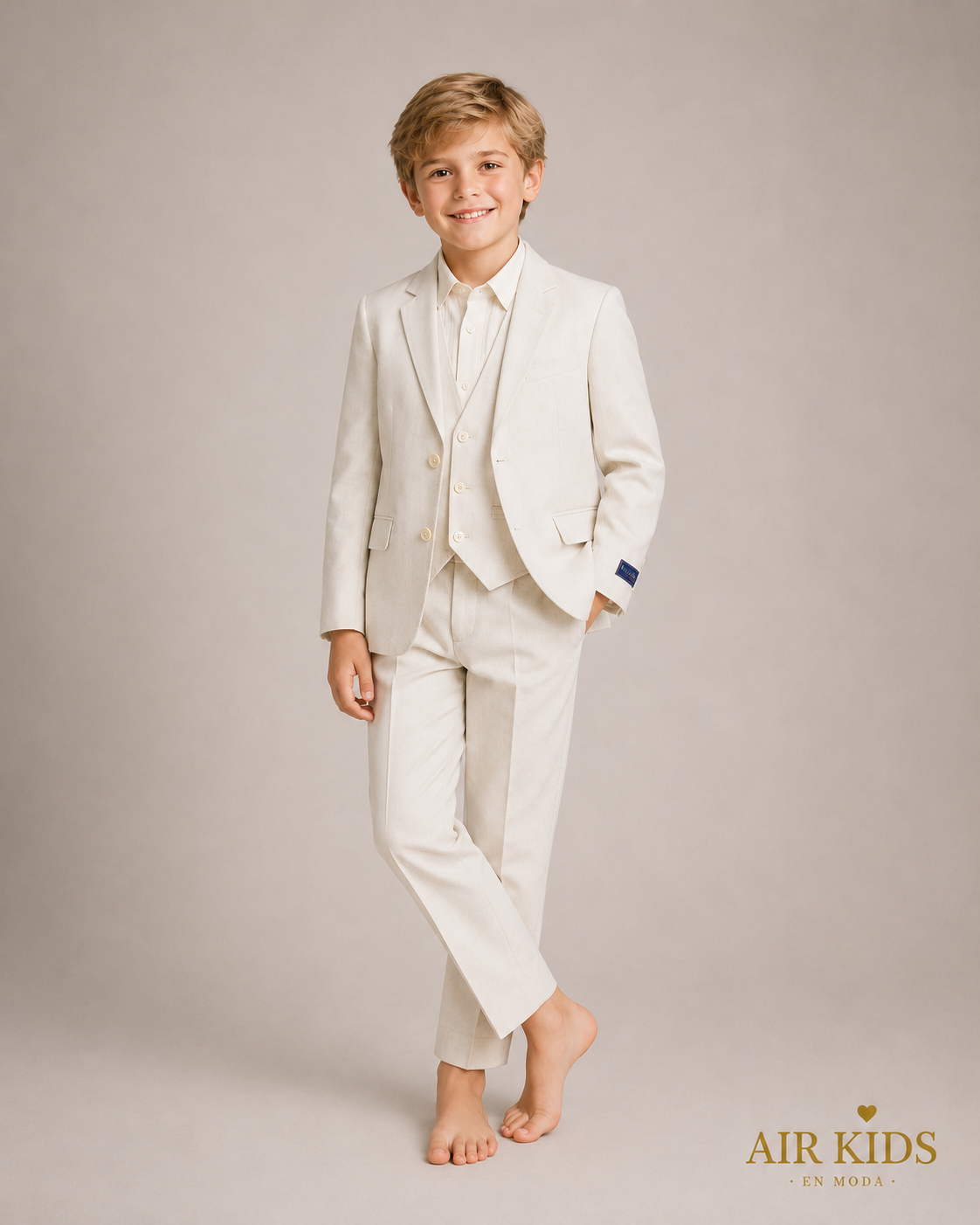 Traje para Niño Zilerys 3 pzas 82710 Talla 8 Años